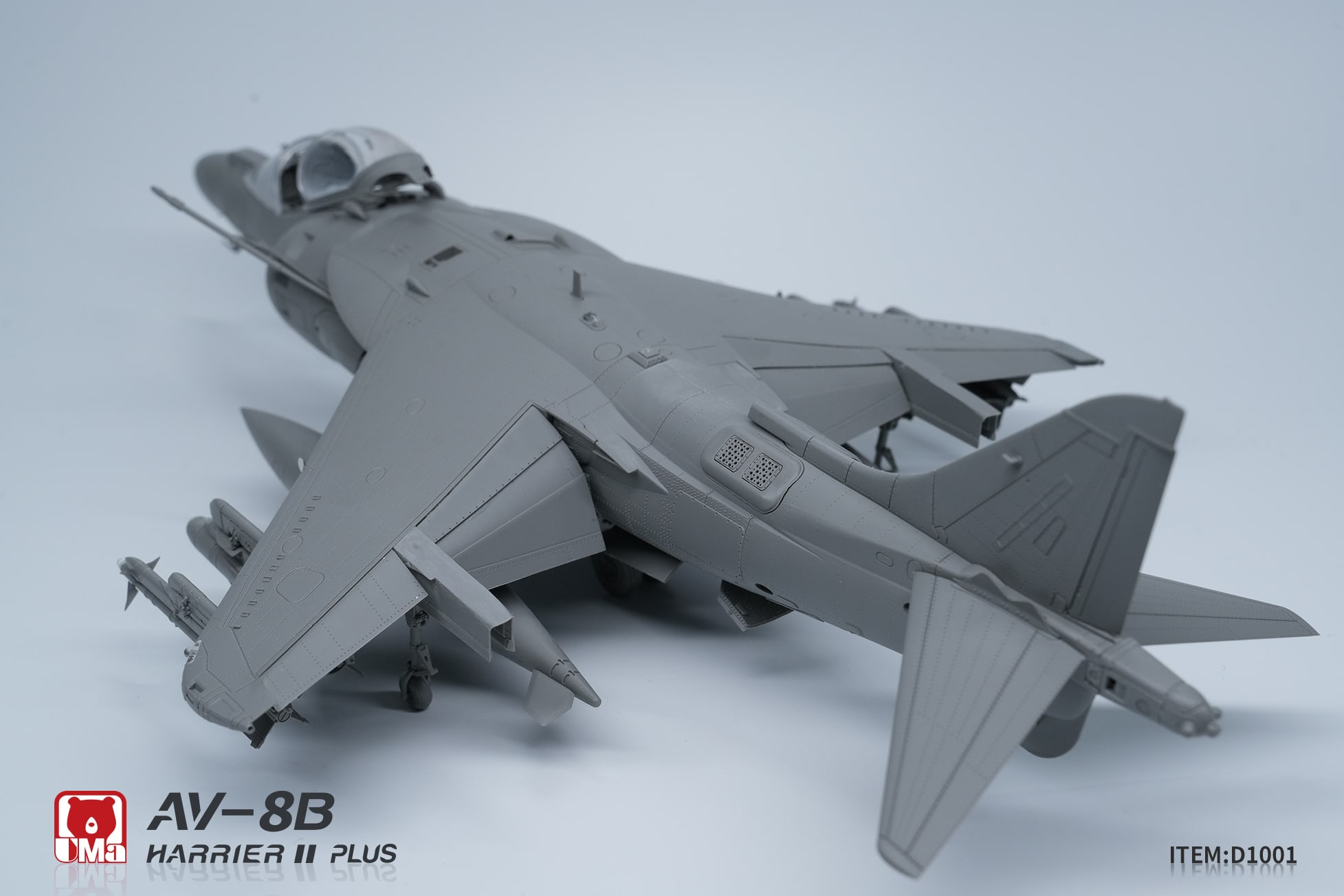 UMa Hobby Announces 1-48 AV-8B HARRIER II PLUS Straight Build-3