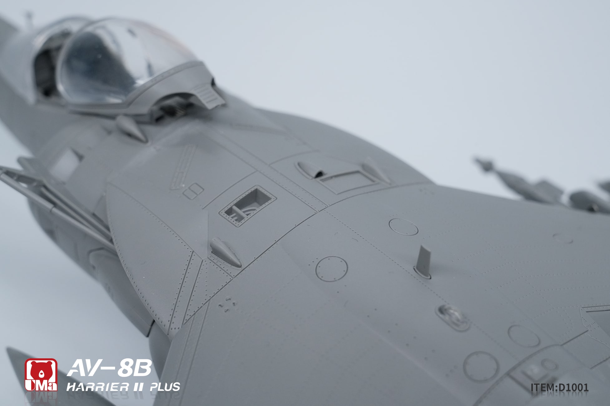 UMa Hobby Announces 1-48 AV-8B HARRIER II PLUS Straight Build-8