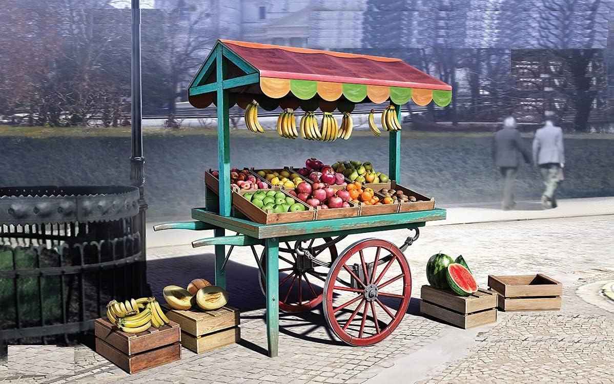 35625 - 1/35 Fruit CART Box Contains Model of Fruit Cart Scale Plastic