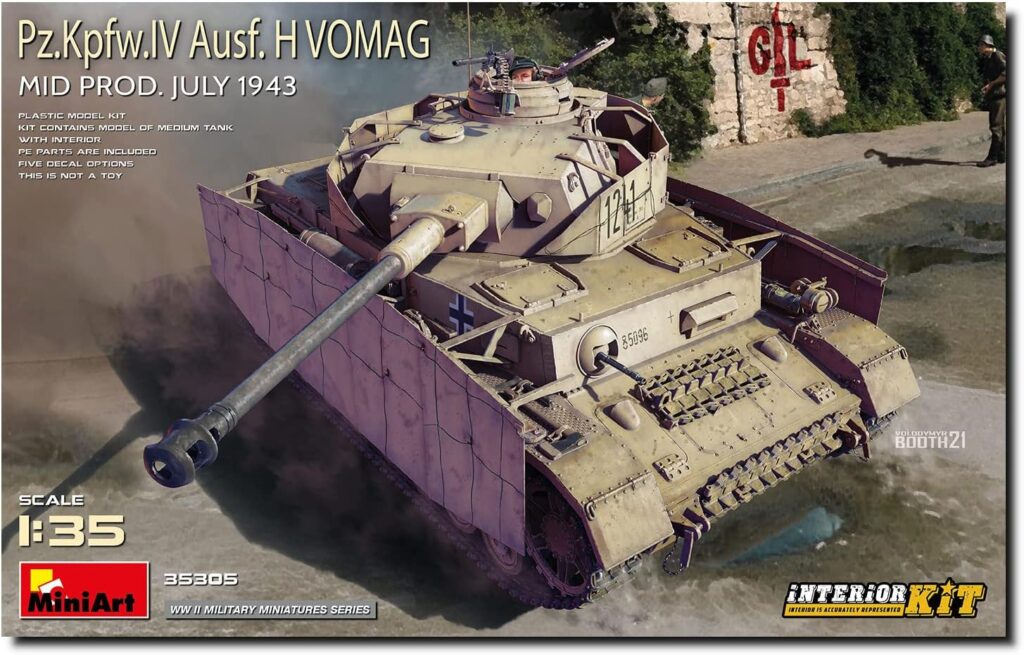 1:35 - Pz.Kpfw.IV Ausf H Vomag. Mid Prod Kit