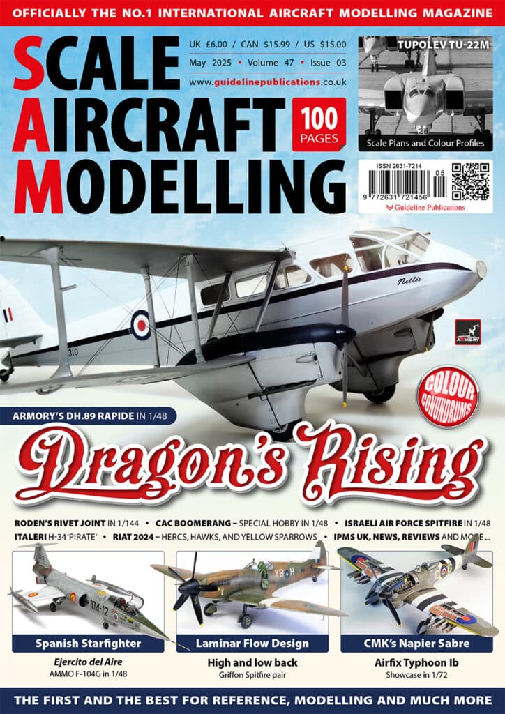 SAM - Scale Aircraft Modelling Magazine May 2025 Cover