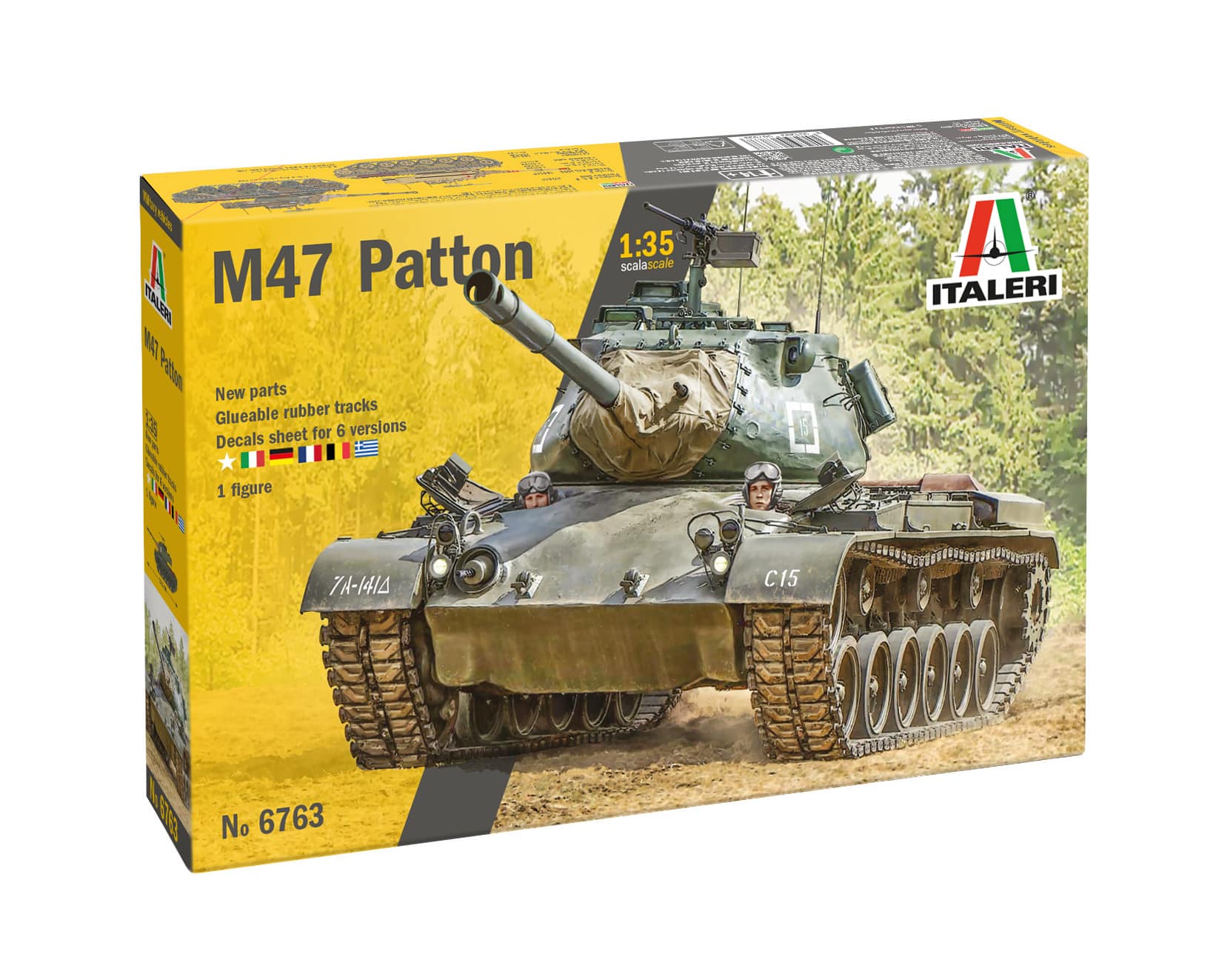 M47 Patton 1-35 scale 6763