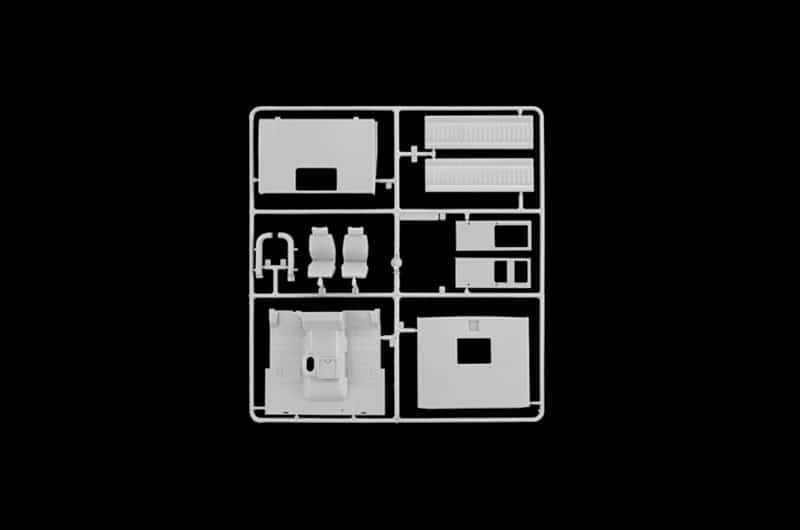Scania 142H 6x2 Canvas 1-24 scale 90762 Sprue-4