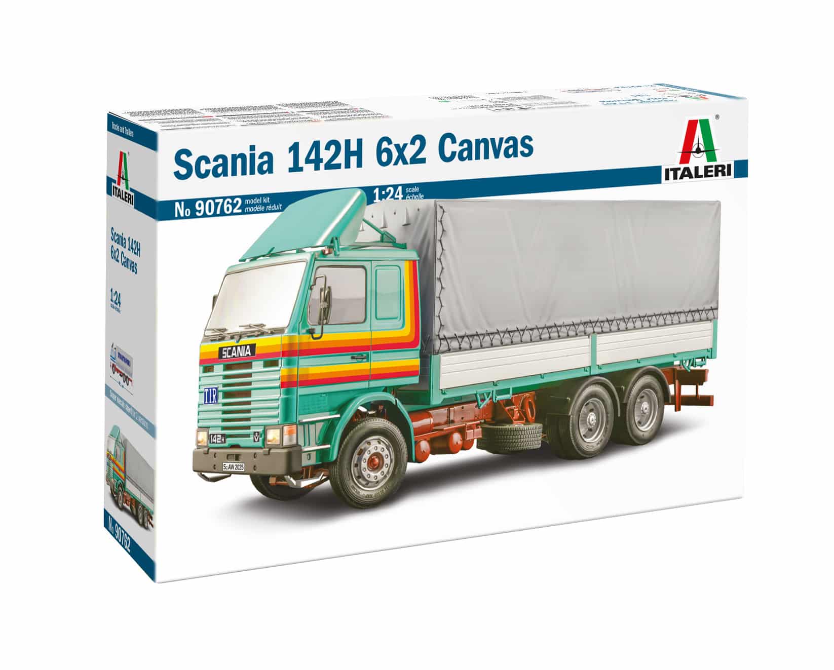 Scania 142H 6x2 Canvas 1-24 scale 90762