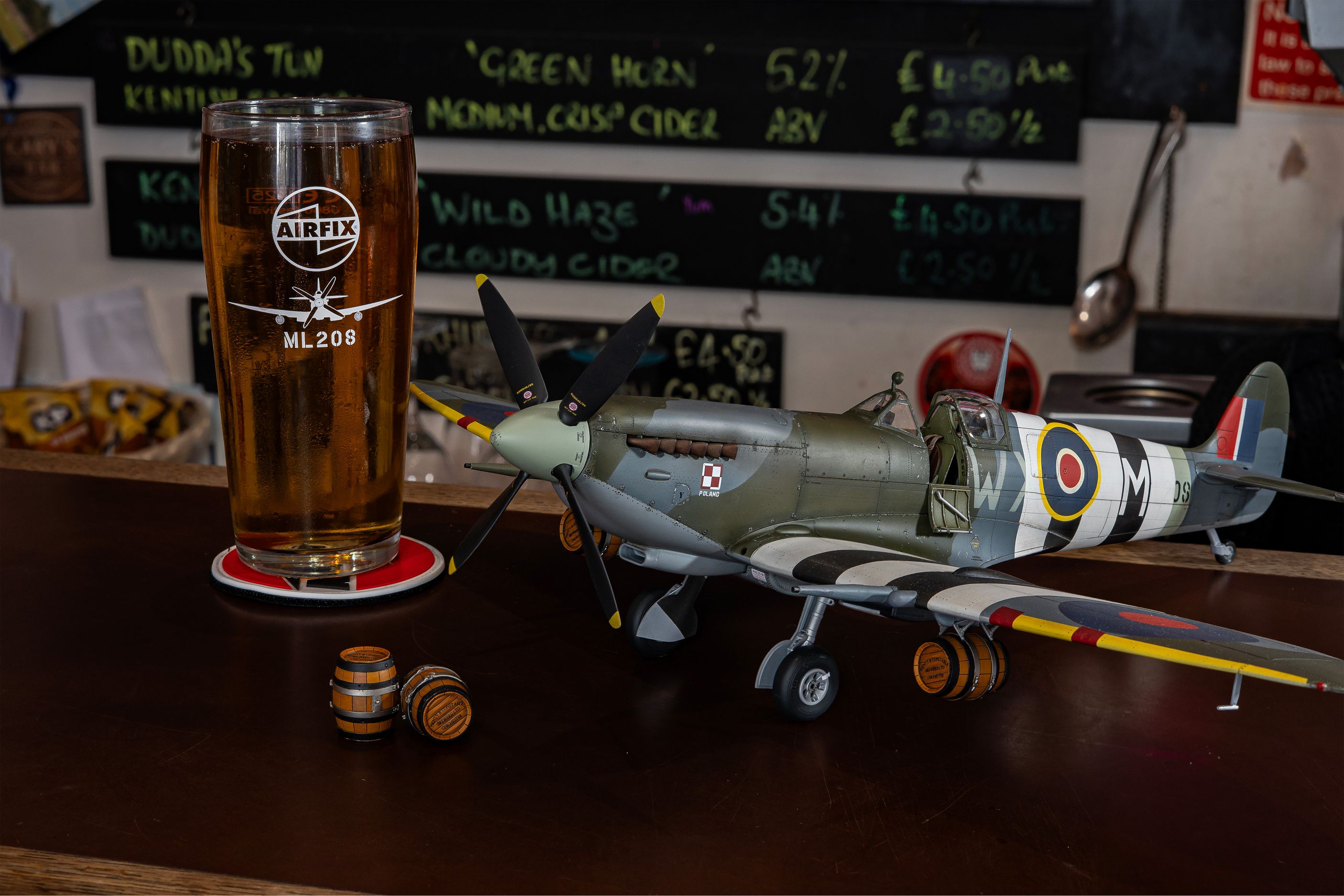 Airfix Unveils the Spitfire Mk.IXc Beers